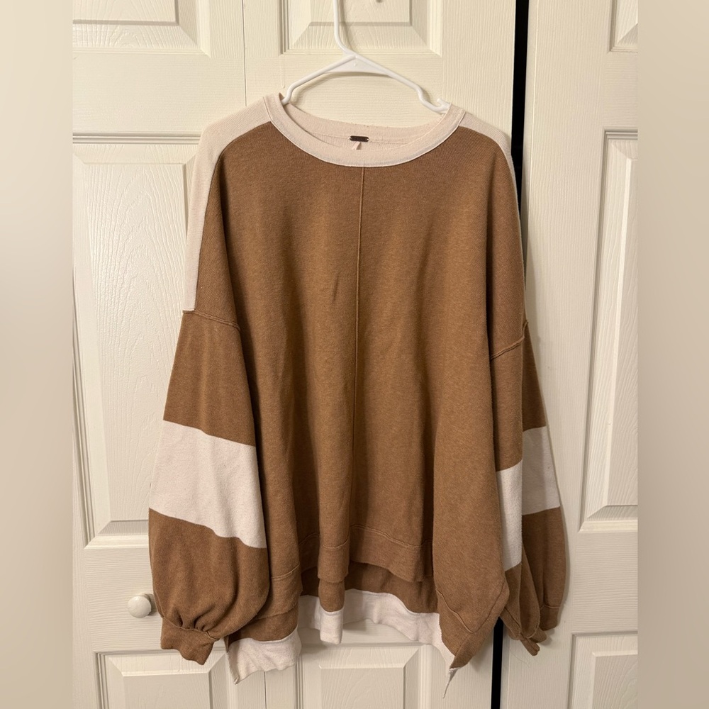 Free People Colorblocked Sweater